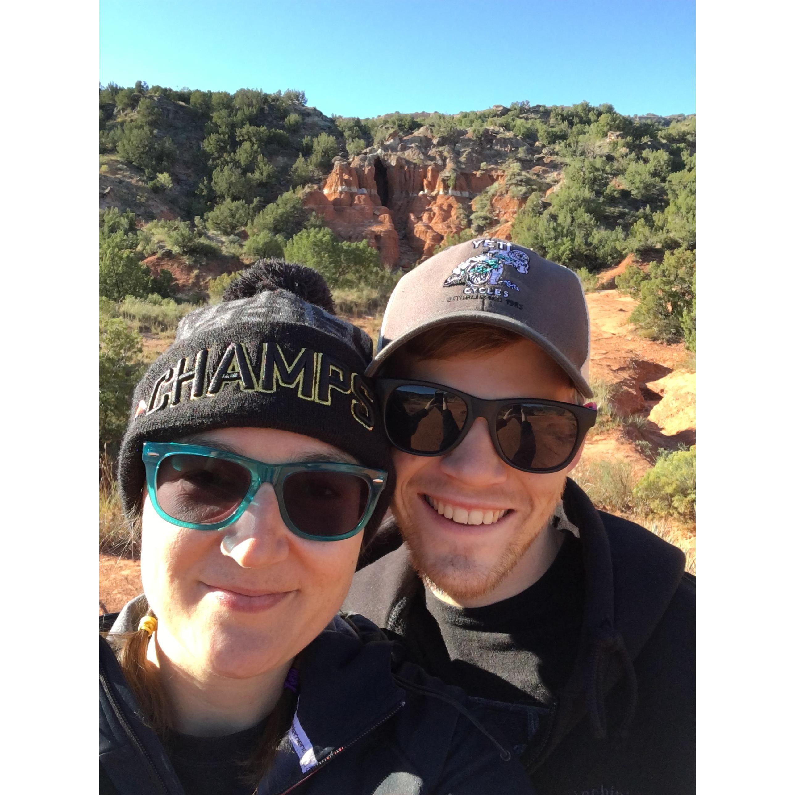 Big Cave in Palo Duro Canyon State Park