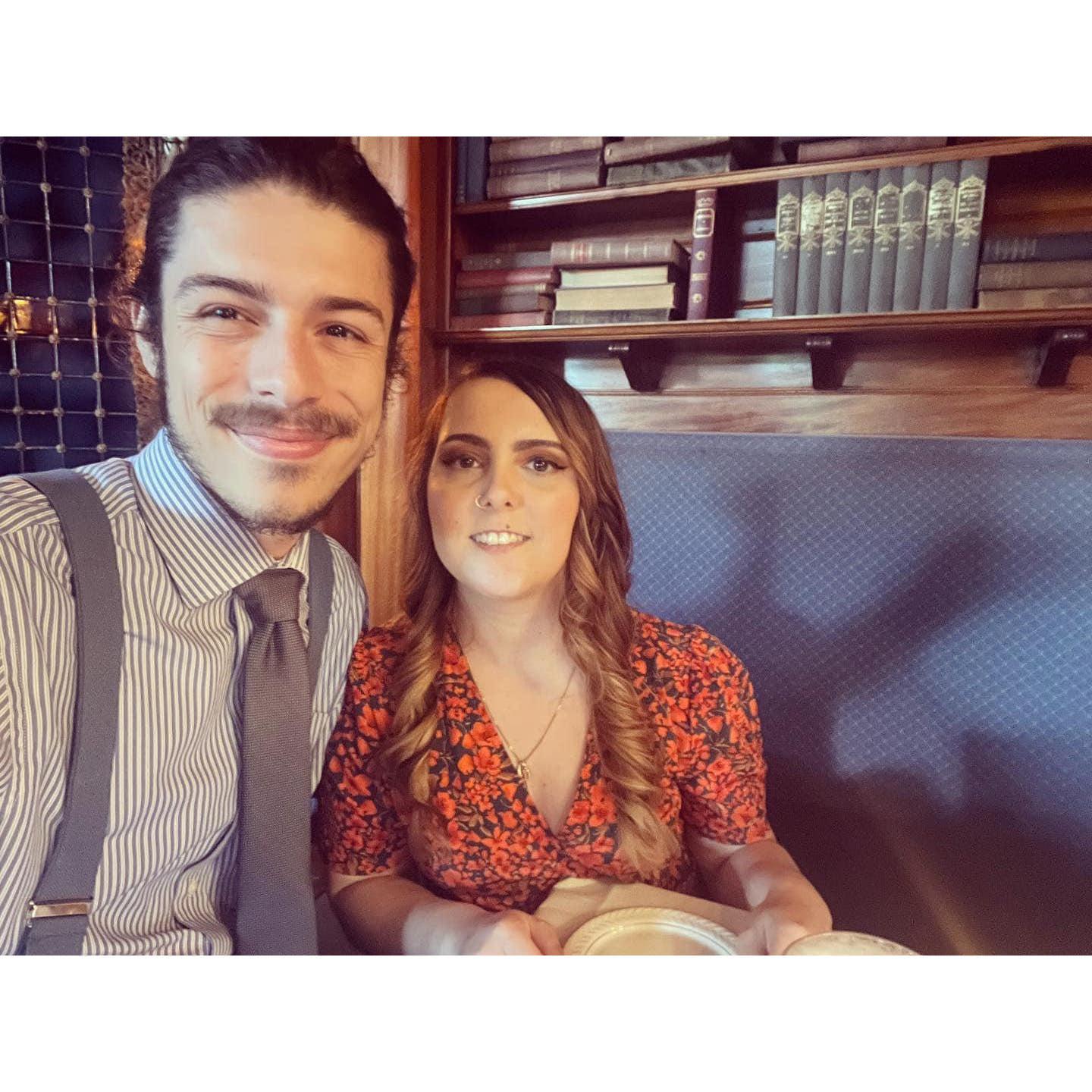Our 1st dating anniversary.