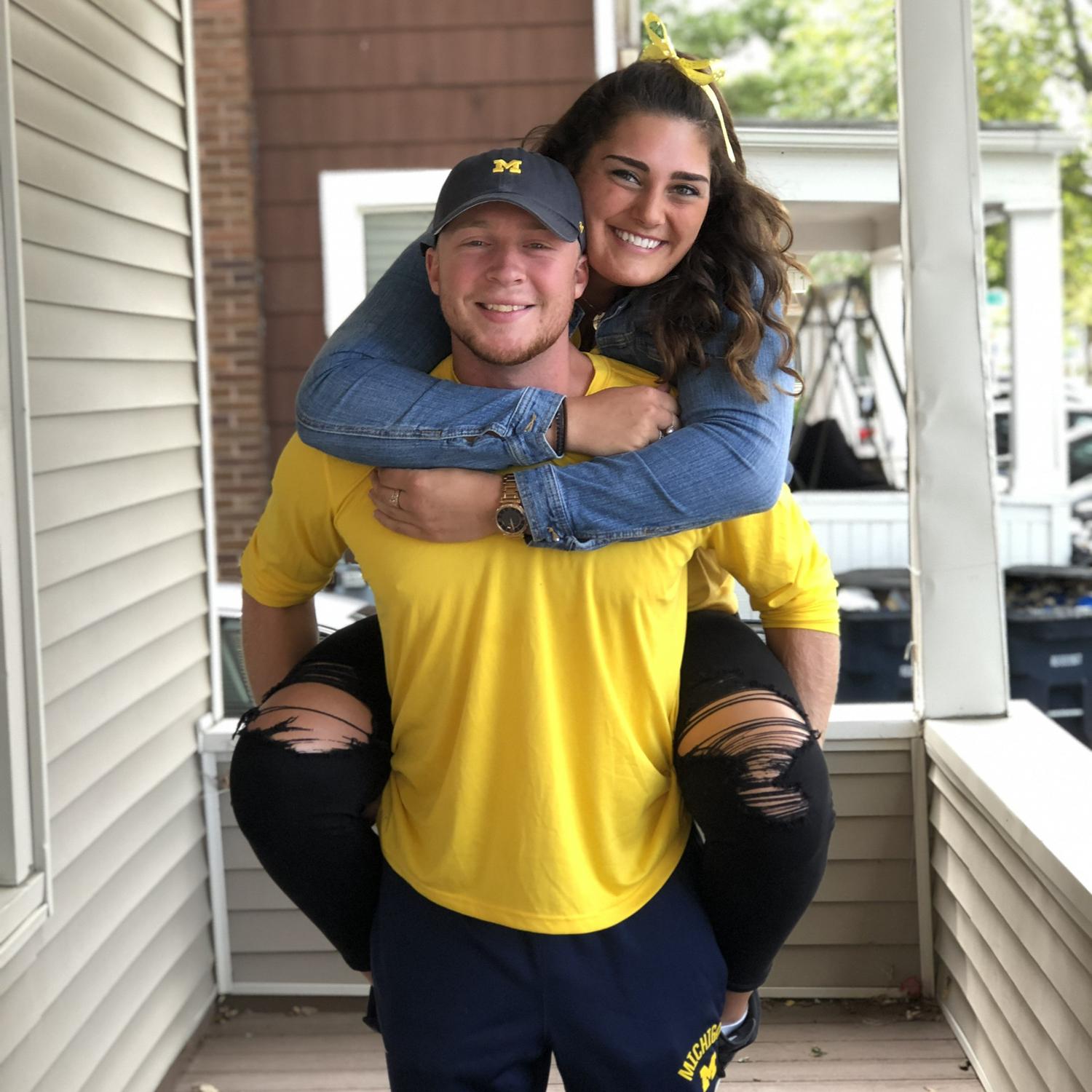 Zach’s first ever visit to UofM - a place he would visit frequently our Senior Year of college