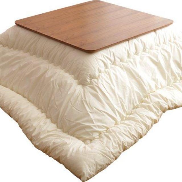 EMOOR Washable Kotatsu Futon Comforter (Uncovered), Square-Type, Made in Japan