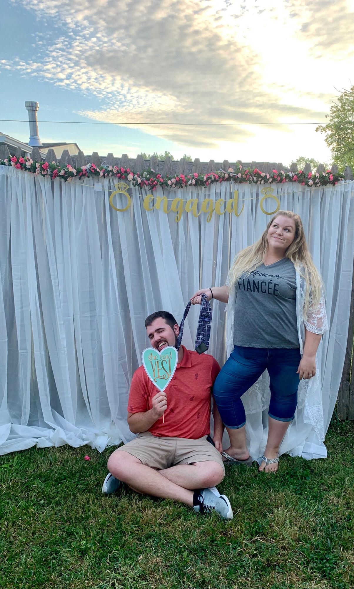 September 8th 2019. Our Engagement Party!