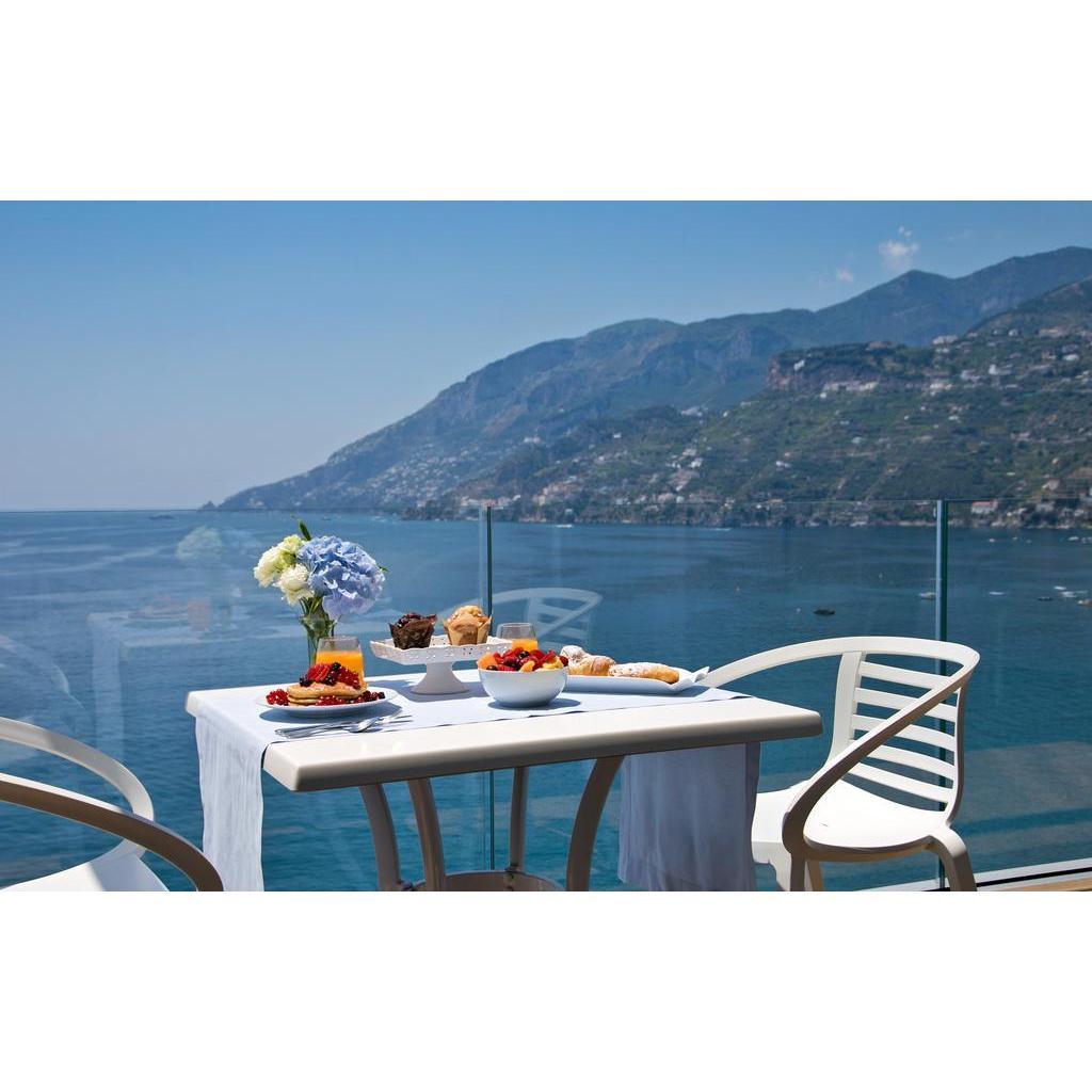 View looking out from the Hotel Club Due Torri