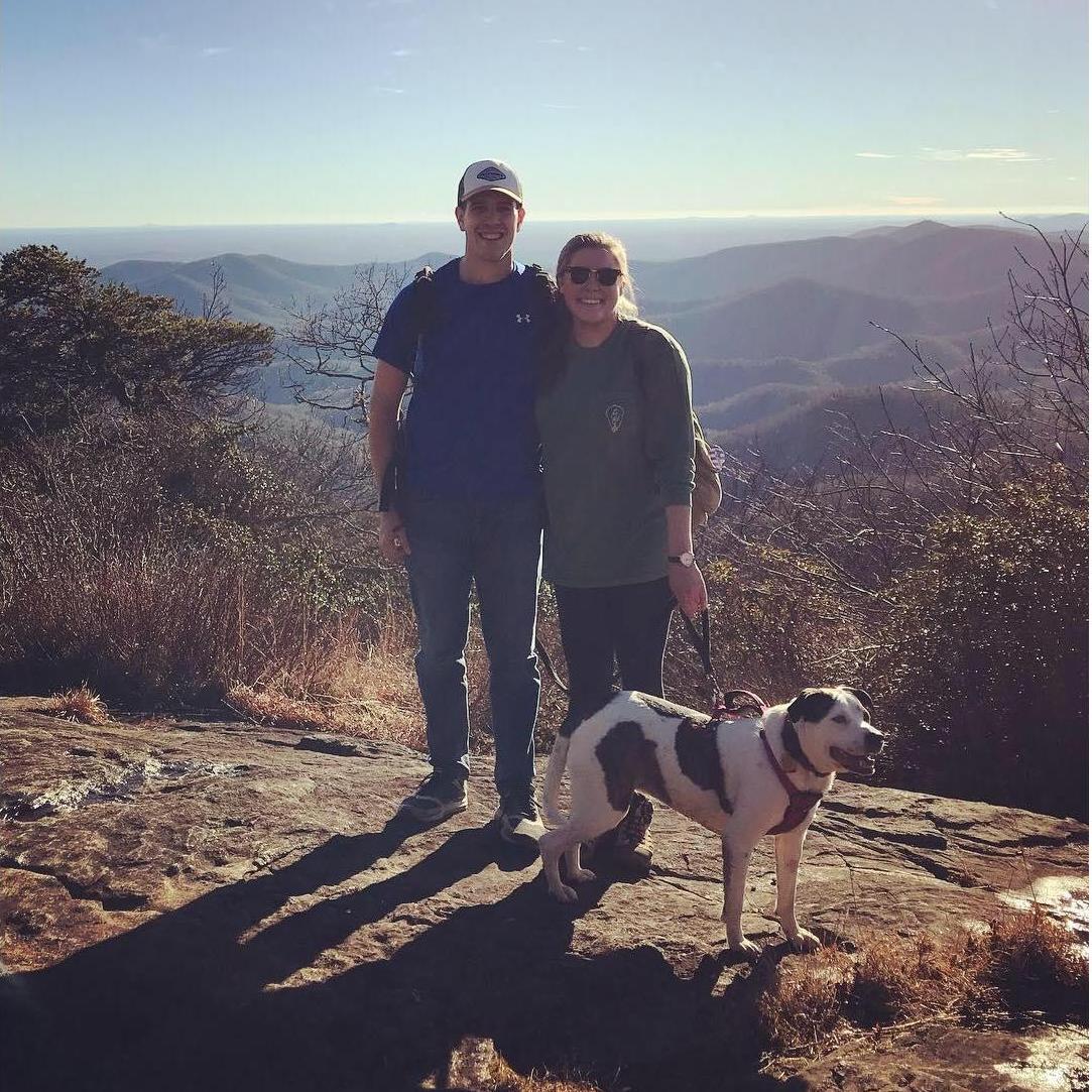 Hiking Blood Mountain with Nola!
