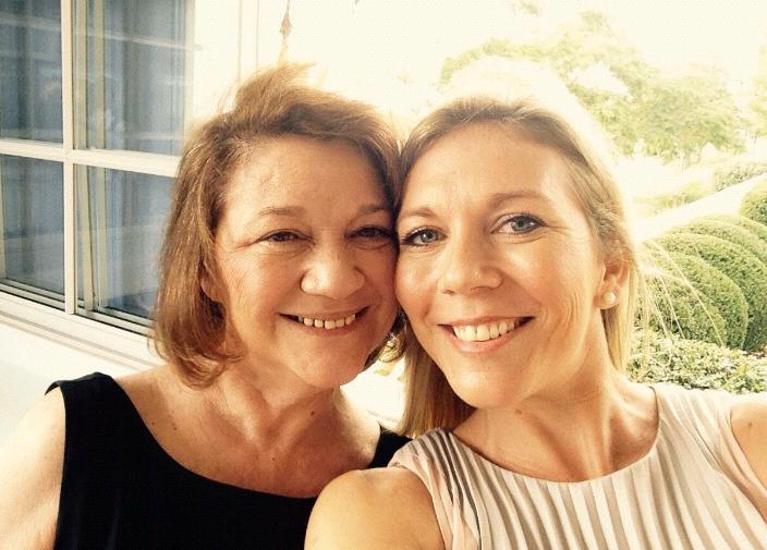 Bonny and her mom