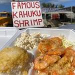 Kahuku Food Trucks (Rys Poke/Famous shrimp)