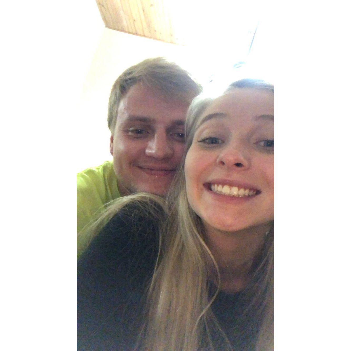 Our first picture together