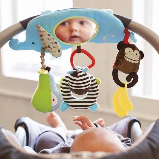 Skip Hop Alphabet Zoo Stroller Bar Toy