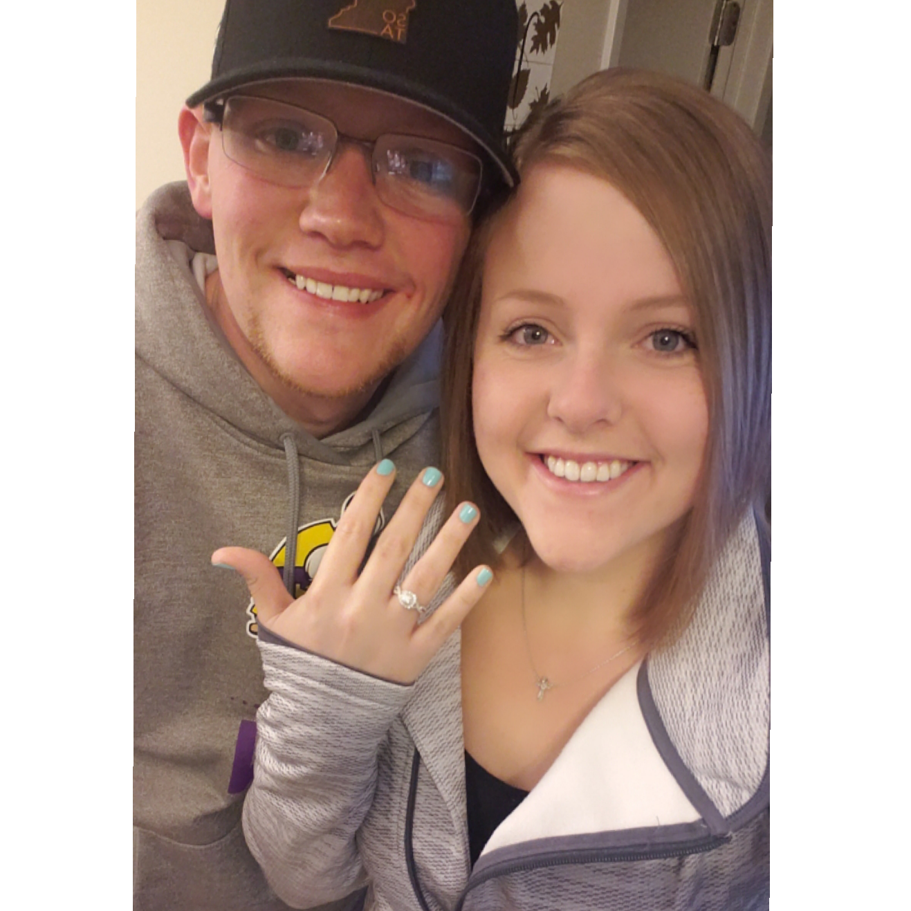 Shortly after Matt asked, of course I said yes!