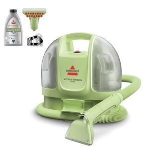 BISSELL Little Green Mini Portable Carpet and Upholstery Deep Cleaner, Car/Auto Detailer, with HydroRinse Self-Cleaning Tool and 4" Tough Stain Tool, Tea Green, 4075