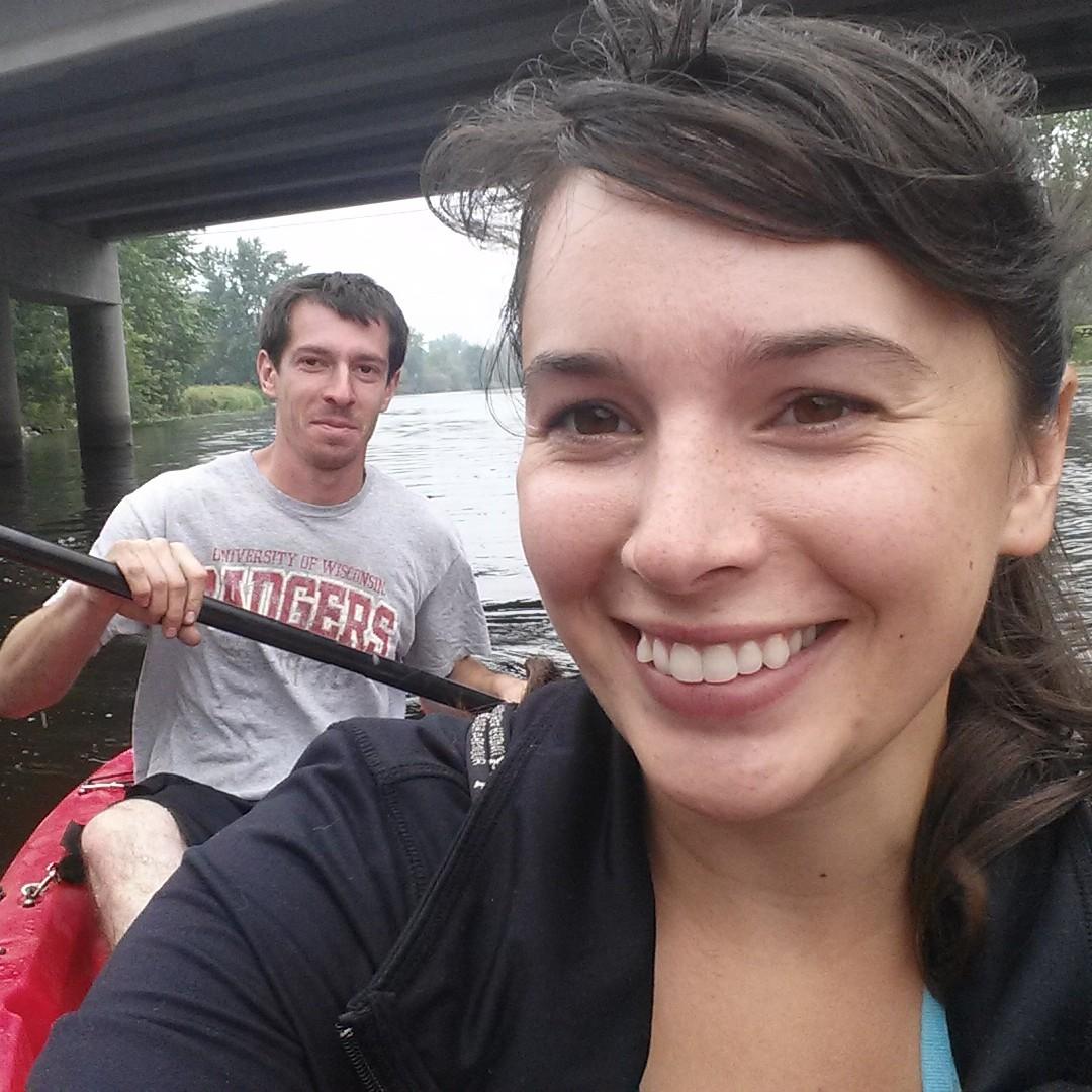 Adventure time on the tandem kayak
