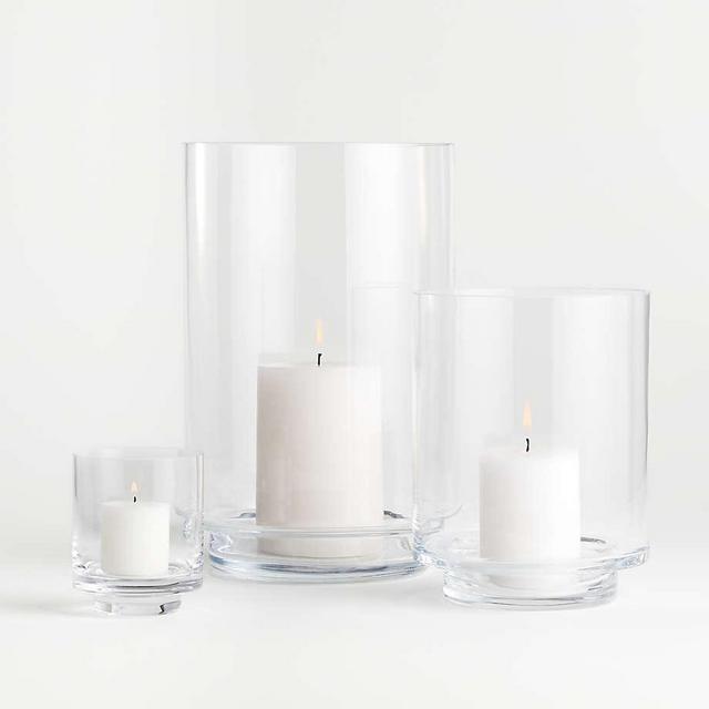 Extra Large Taylor Glass Hurricane Candle Holder