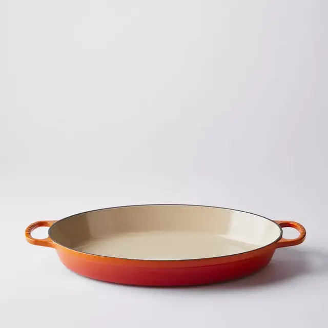Le Creuset Signature Cast Iron Oval Baker, 3QT
