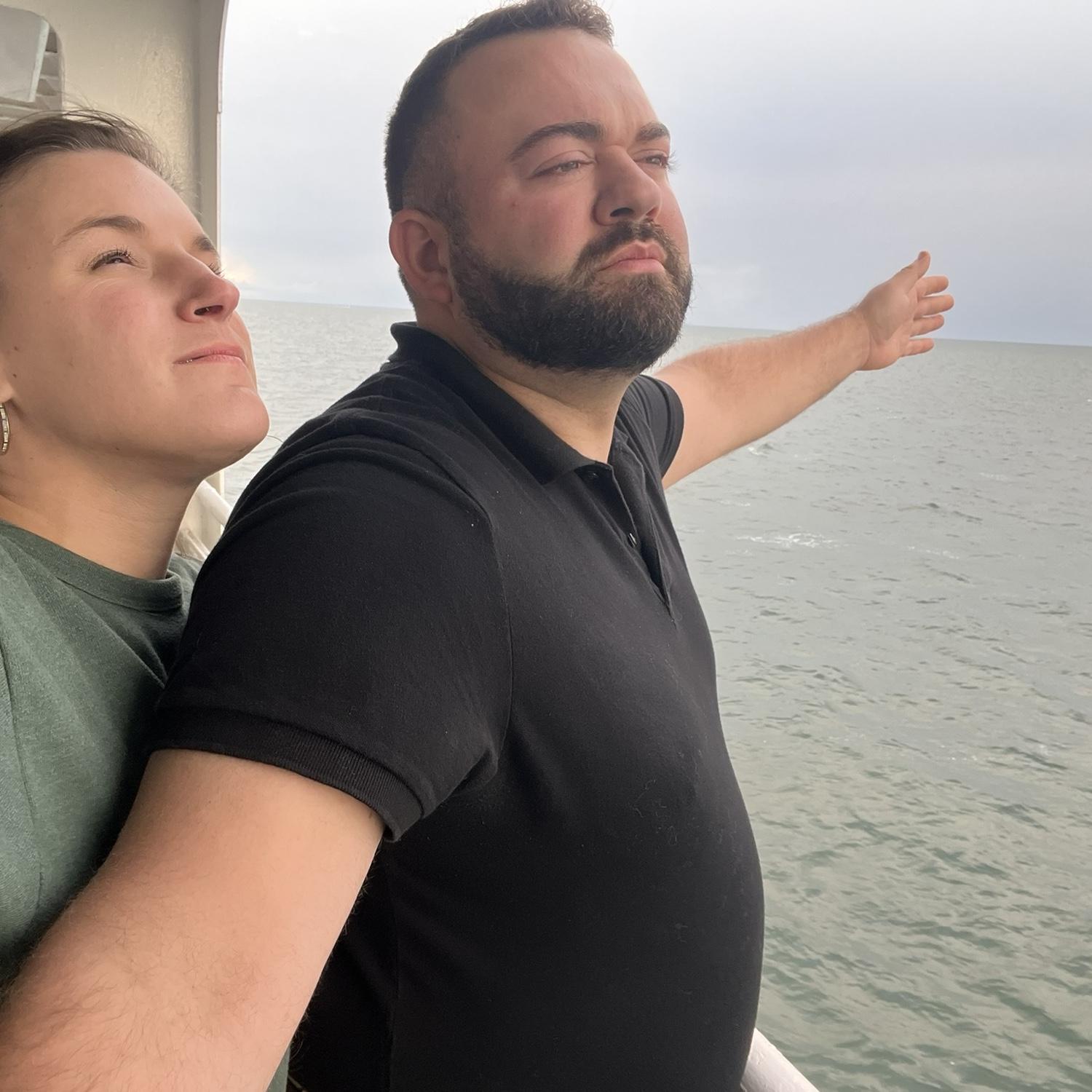 Clearly I didn’t know I was just being silly with Chris as usual