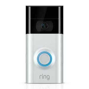 Ring Video Doorbell 2 in Satin Nickel/Venetian