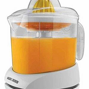 Black & Decker - BLACK+DECKER CJ625 30-Watt 34-Ounce Citrus Juicer, White