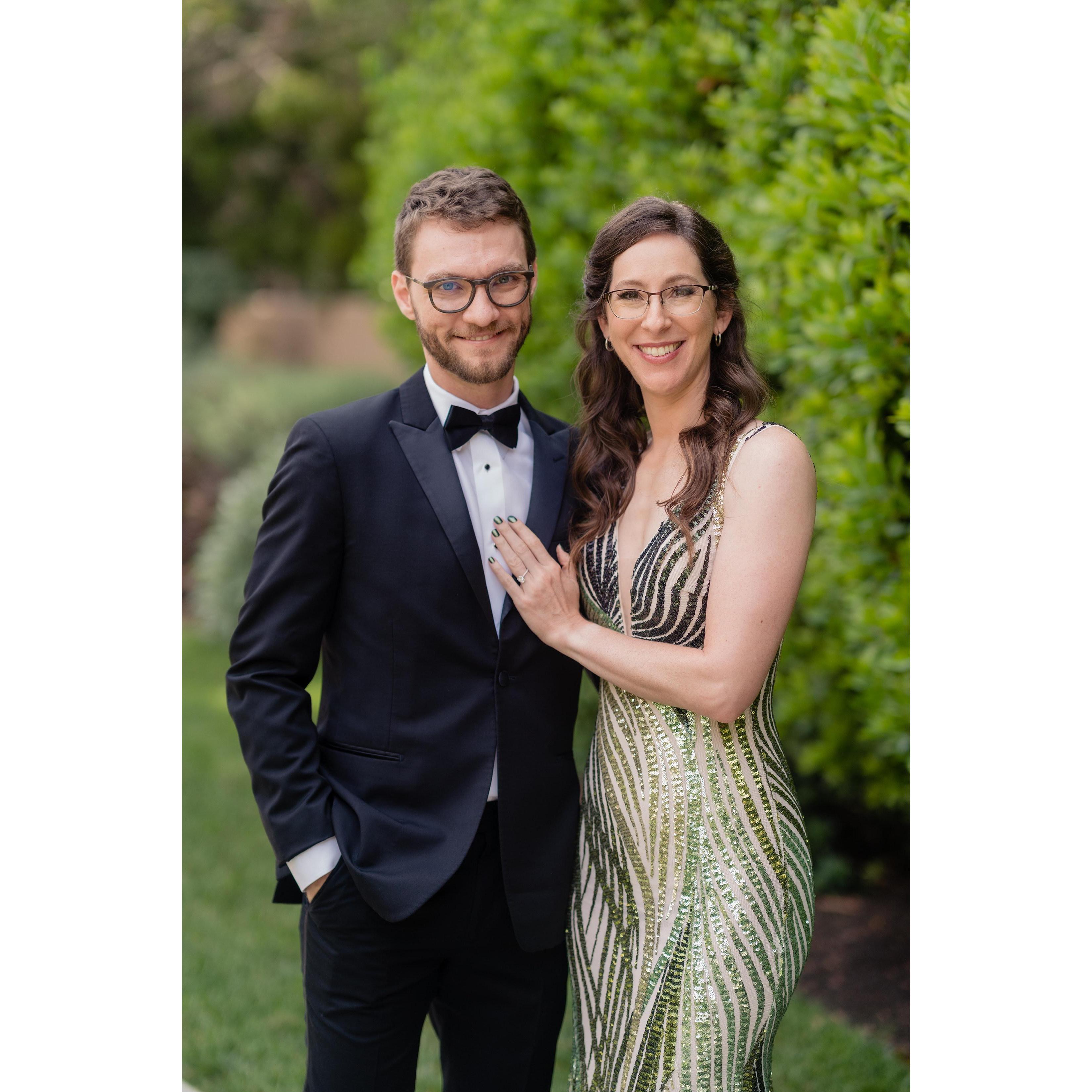 At the wedding of Jenna's sister
