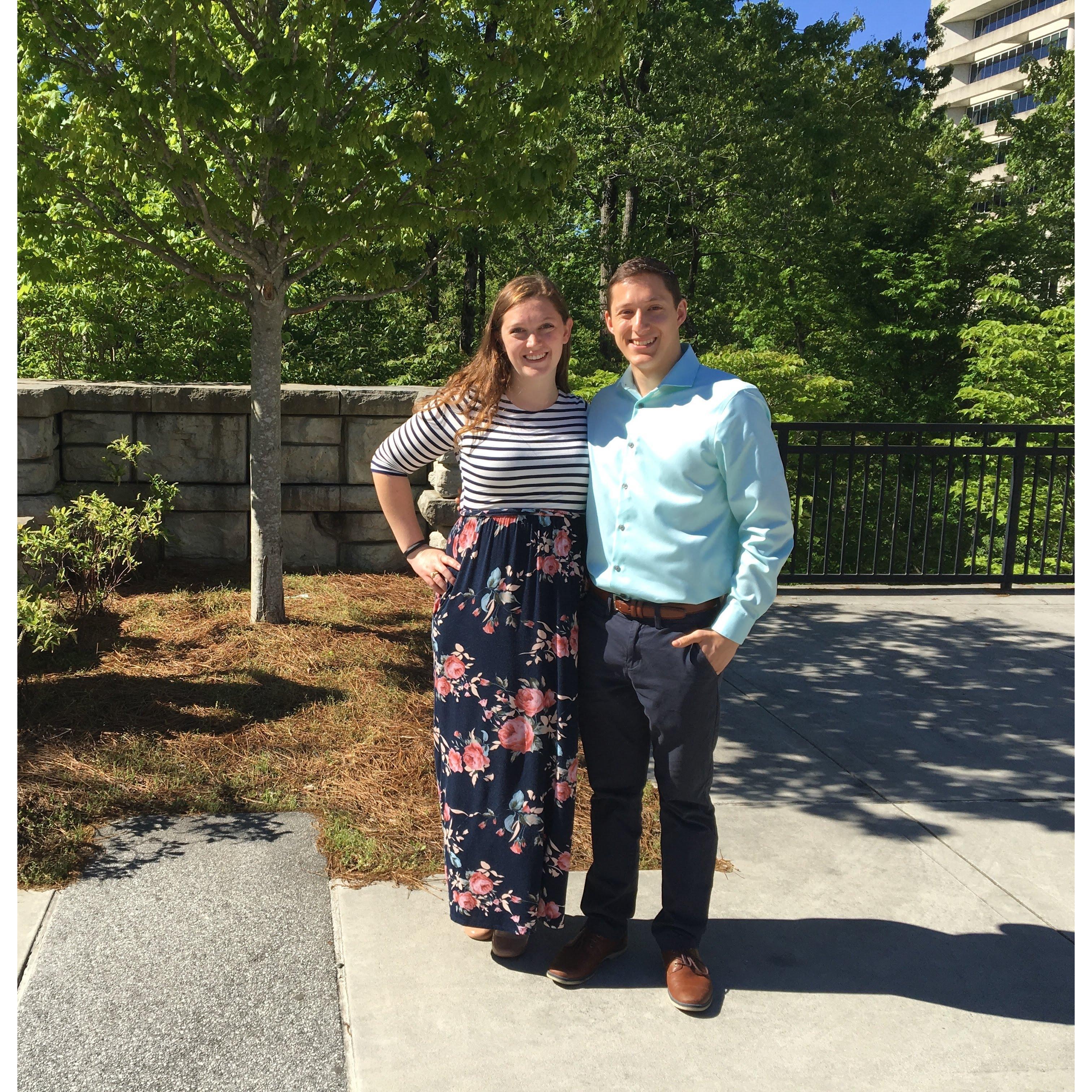 Our first Easter together.
