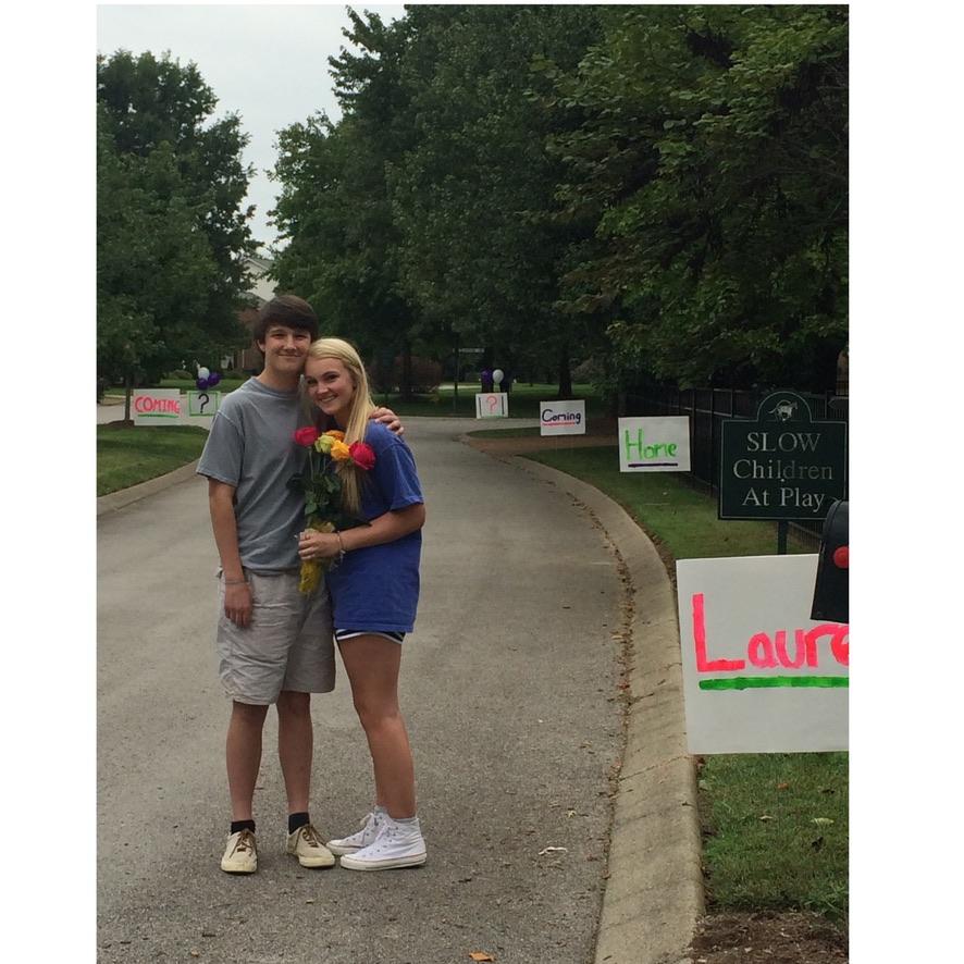 The question that started it all: "Homecoming?"