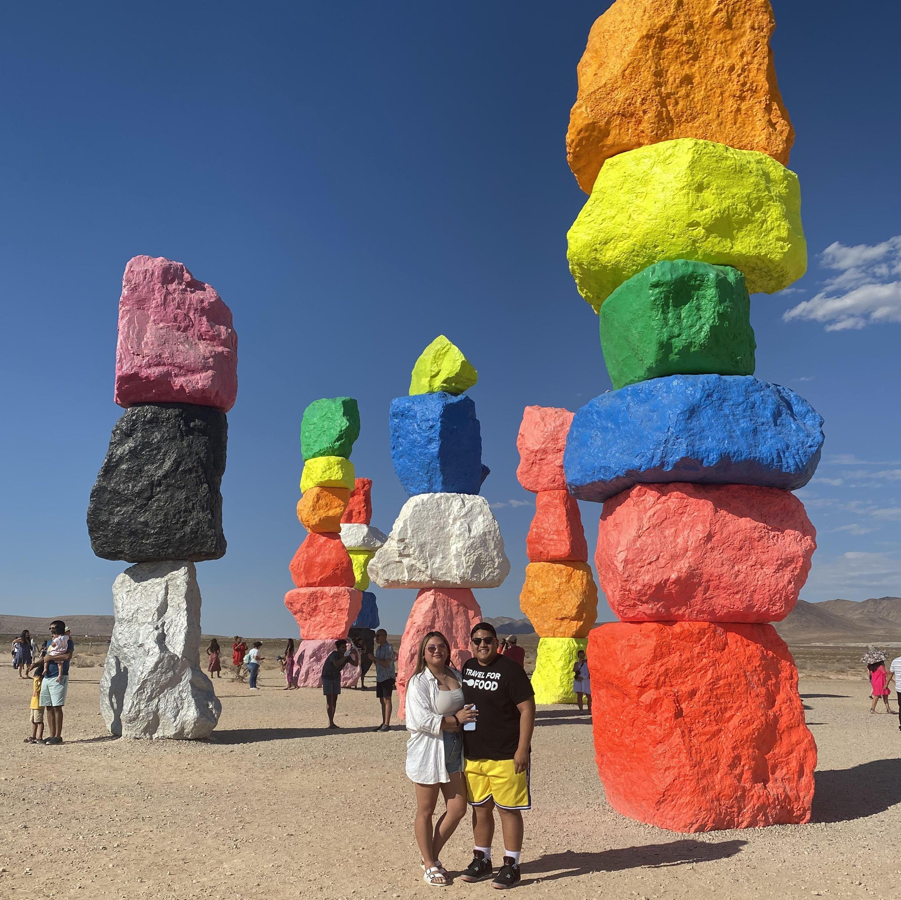 Seven Magic Mountains, Nevada 2021