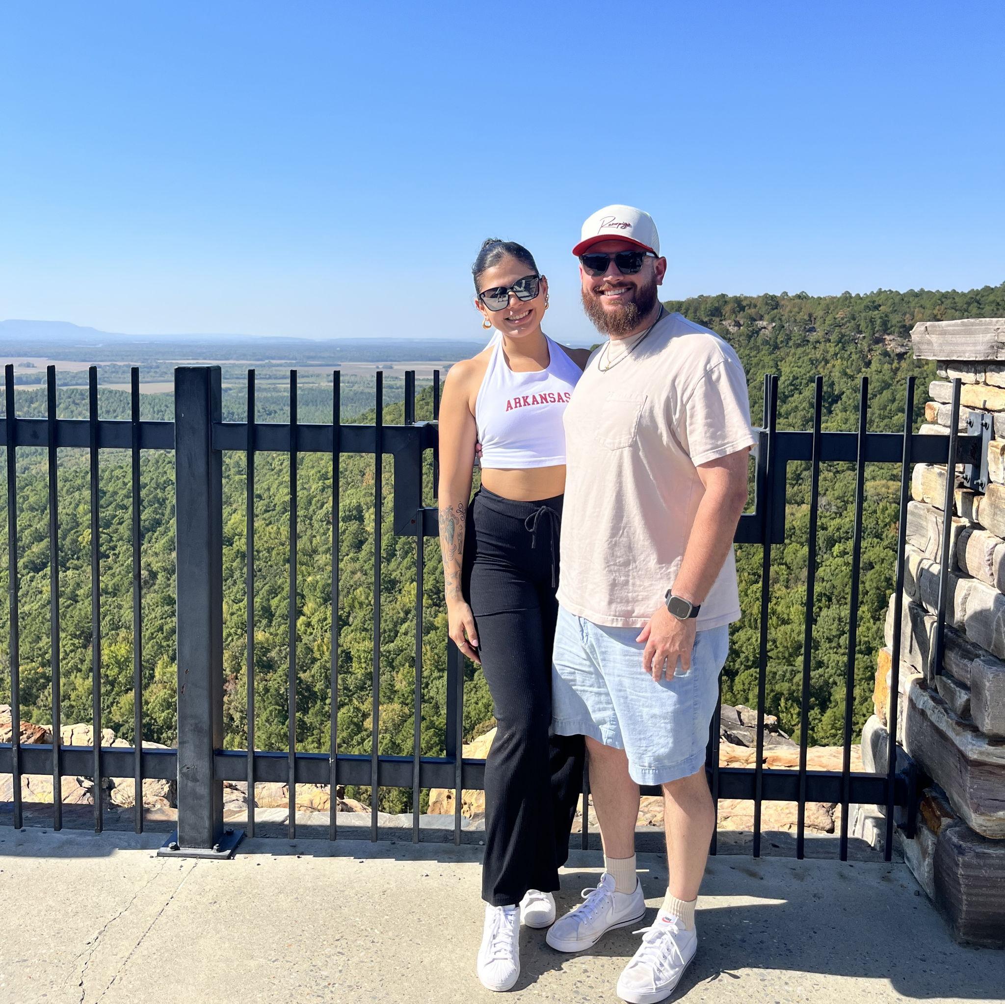 Visiting Petit Jean State Park in Morrilton, Arkansas, October 2024.