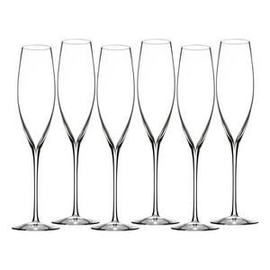 Waterford 'Elegance' Fine Crystal Champagne Flutes
