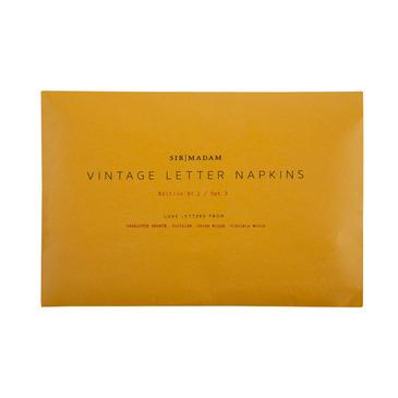 Love Letter Napkins, Set of 4, Edition 1, Set 3