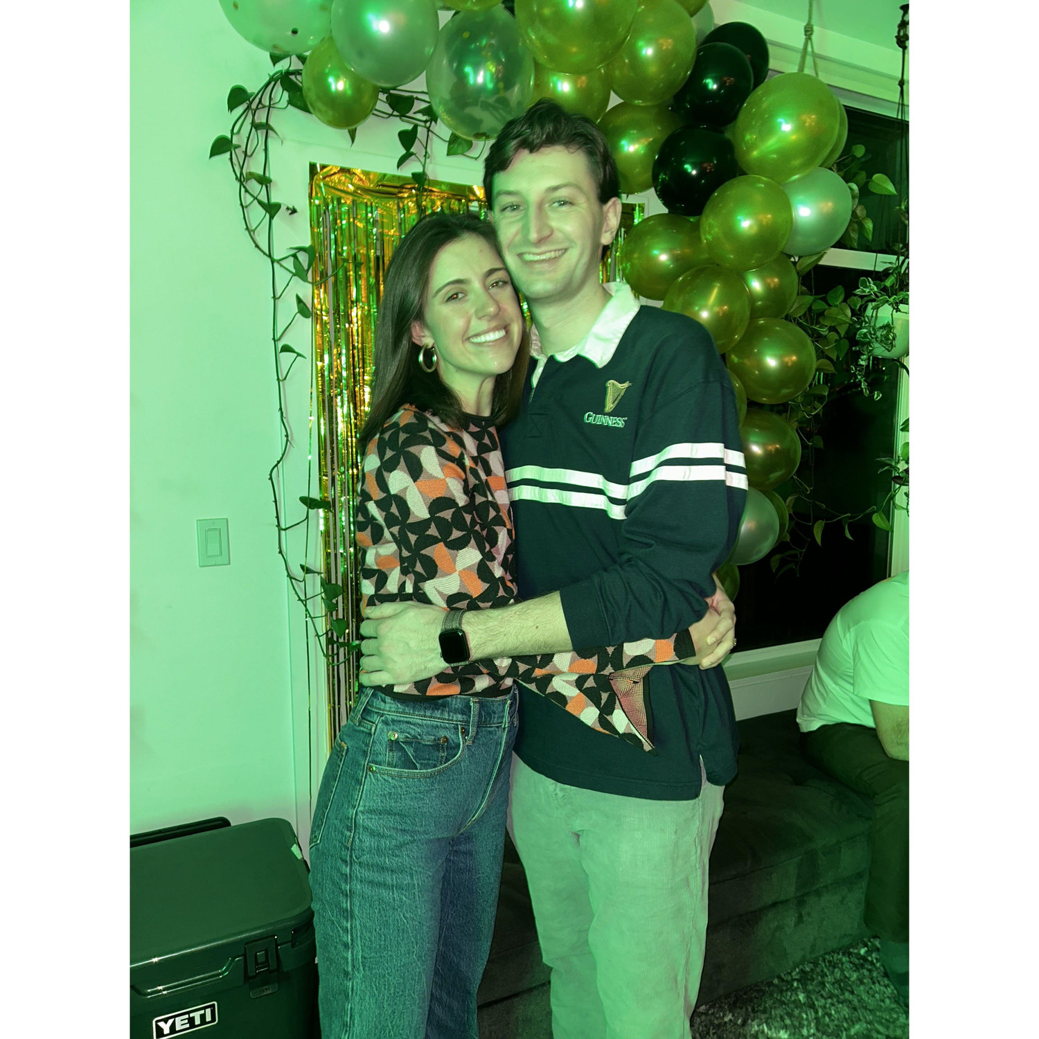 New Years Eve newly engaged!