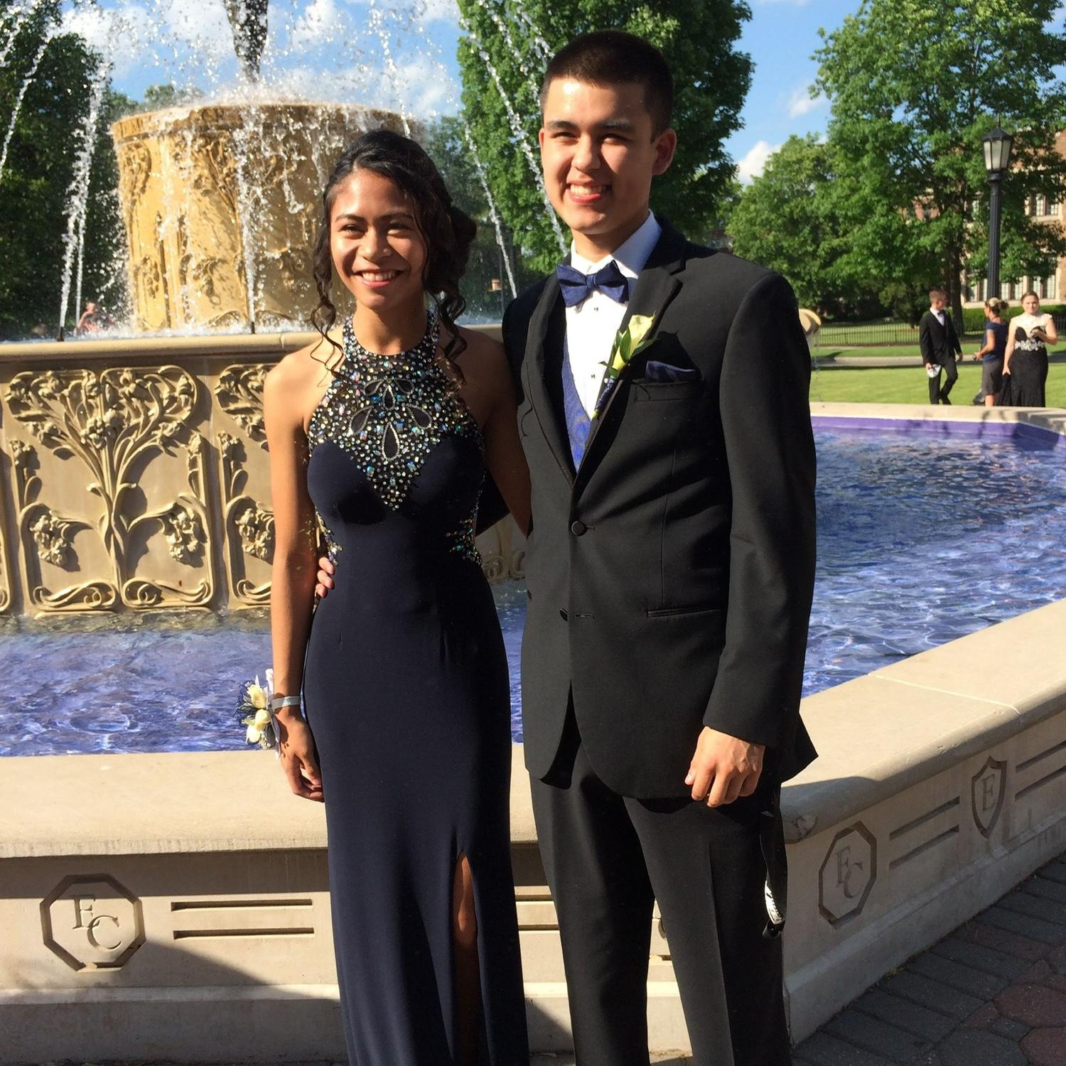 Our First Date, Kyle’s Senior Prom in 2016
