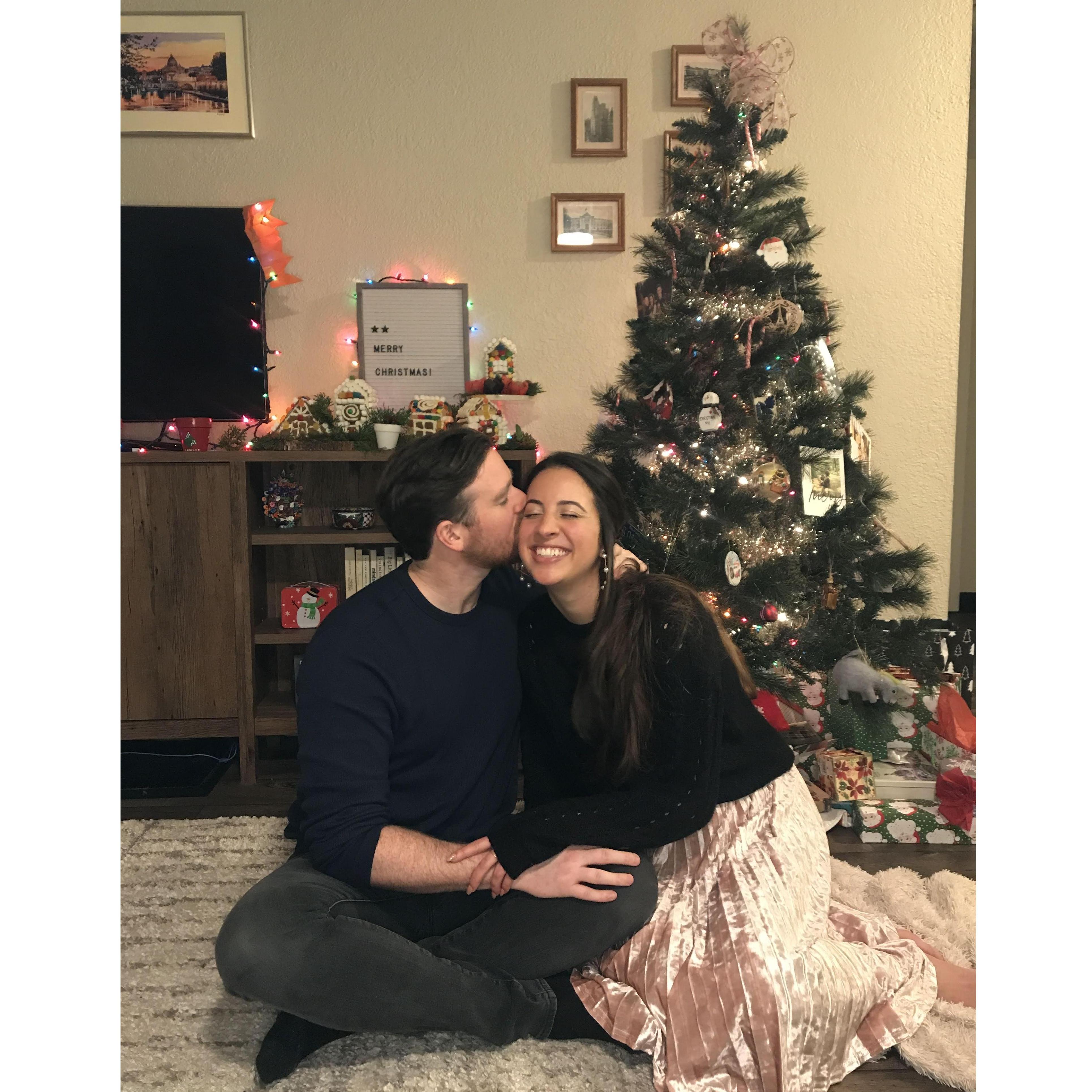 Christmas 2020 in our little Kirkland apartment, just us two. We weren't too upset about it :)
