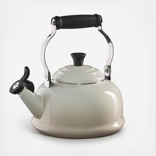 Whistling Steel Kettle with Porcelain Enamel Finish