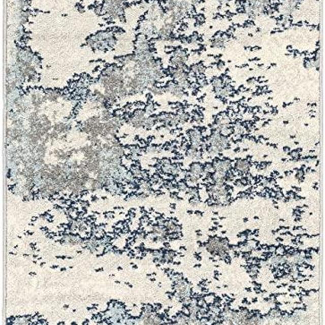 Artistic Weavers Arti Modern Abstract Area Rug,2'7" x 7'3",Dark Blue/Aqua