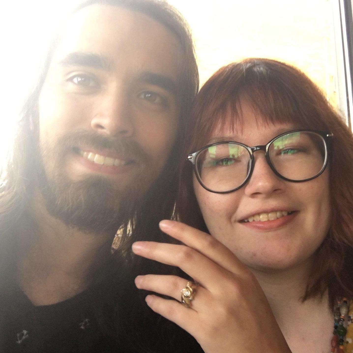 The day he proposed!