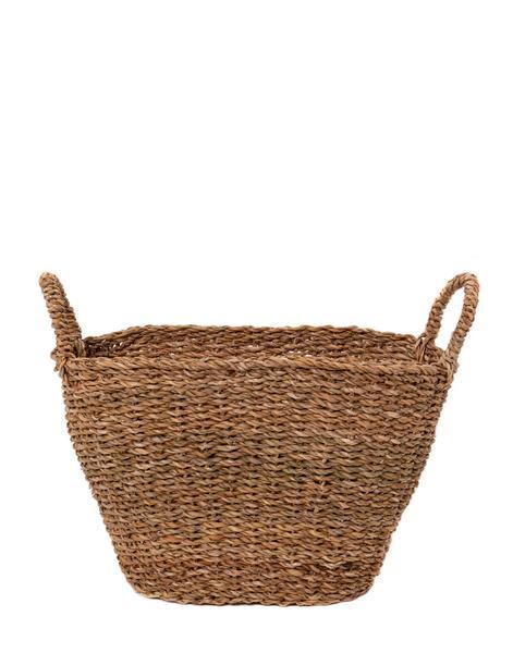 Natural Floor Basket - Oval Medium