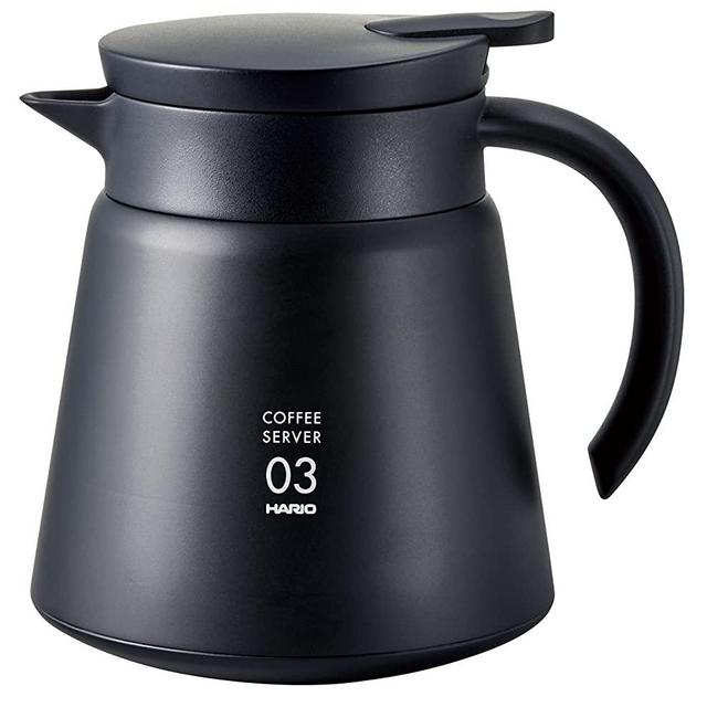 HARIO Double Vacuum Structure, 800ml, Black