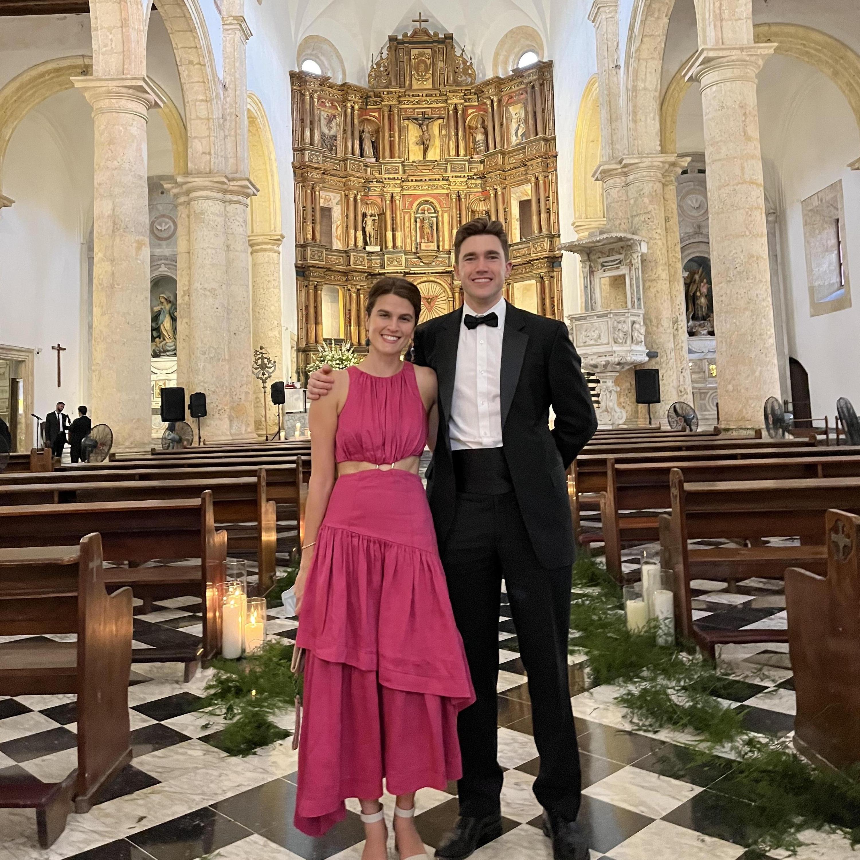 In Cartagena, Colombia for Nathalie and Charles' wedding