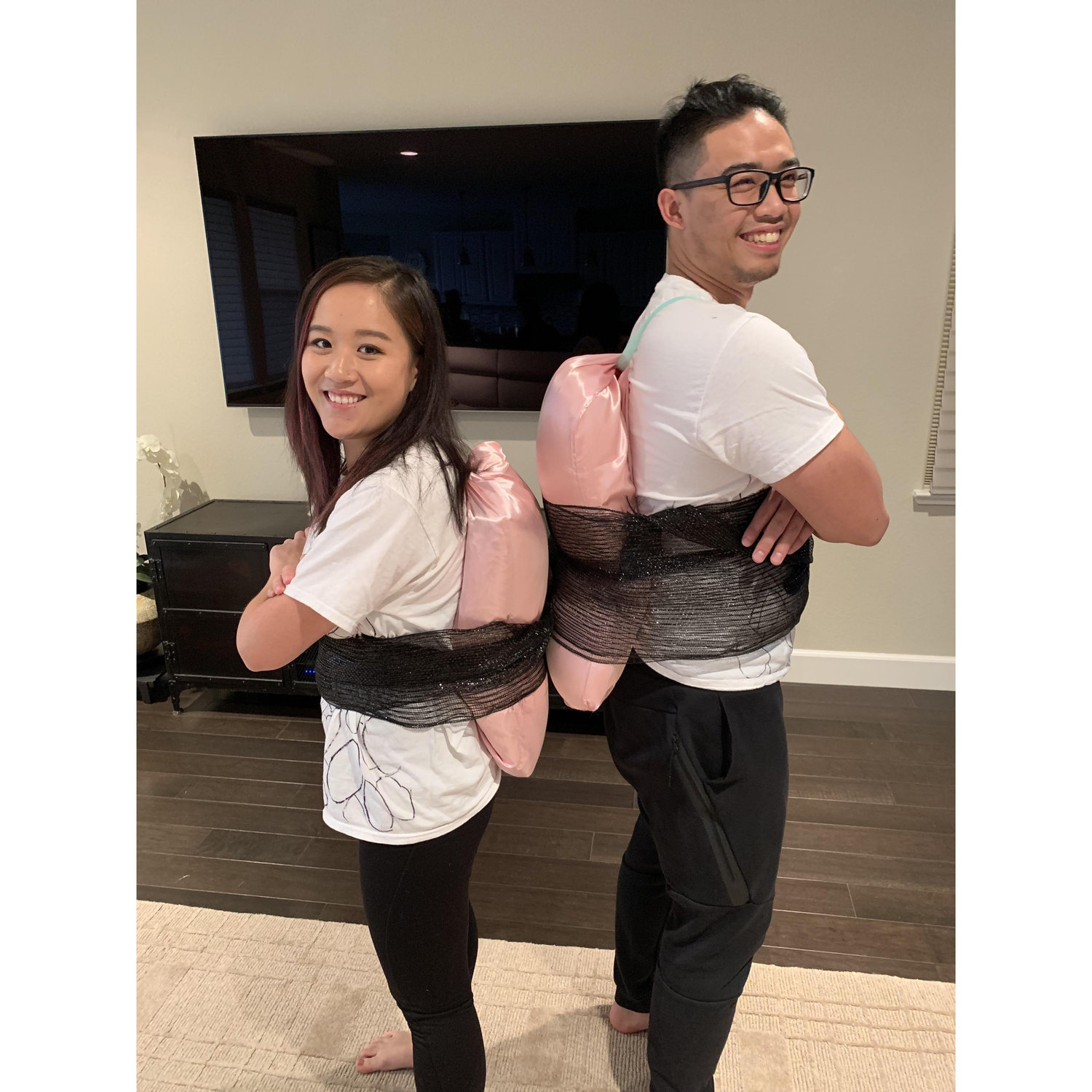 The year when we were matching spam musubis for Halloween