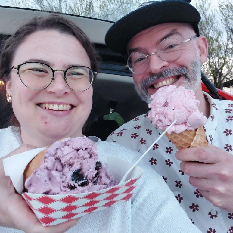 3 months of dating! Snowgoose Produce, Mt Vernon, WA