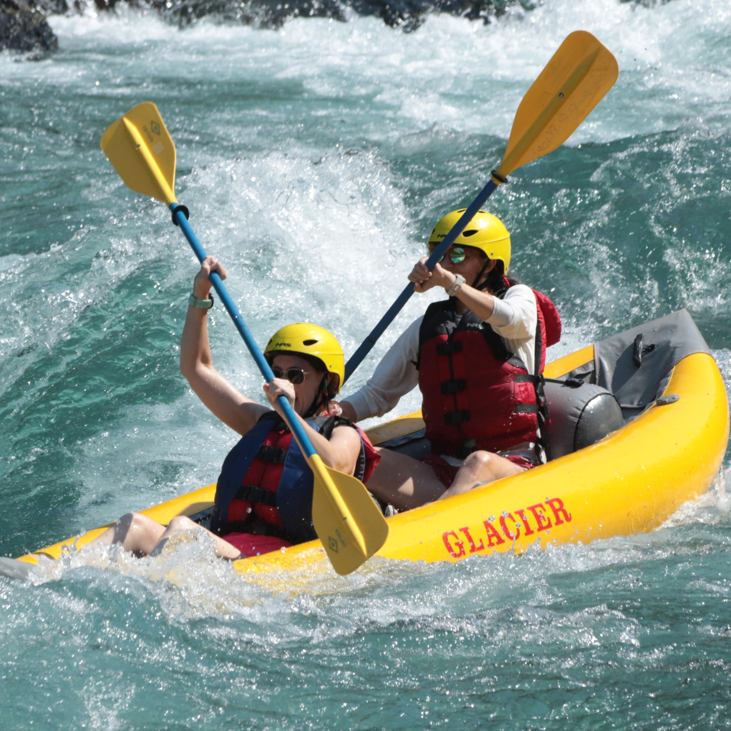 white water kayaking