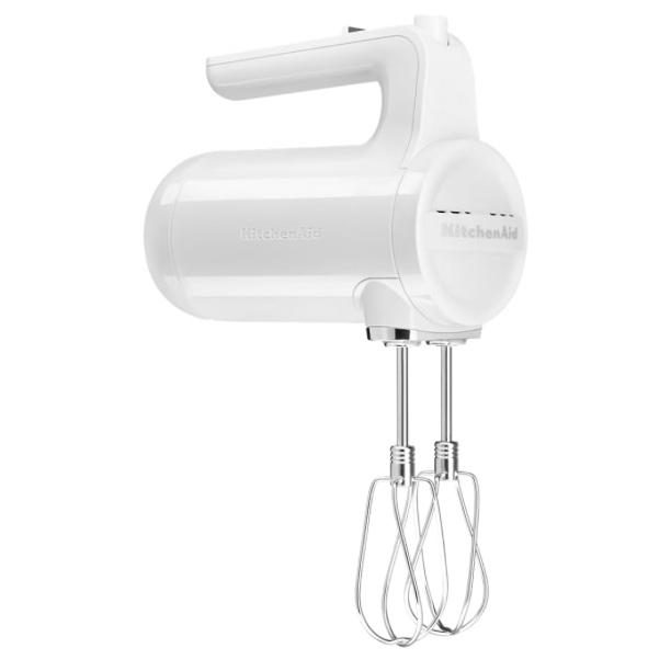 KitchenAid Cordless 7 Speed Hand Mixer - KHMB732, White