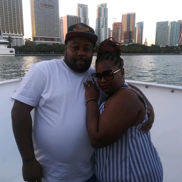 We took this photo on a yacht tour of the celebrity mansions.