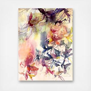 Flowers and Wine II Wall Art