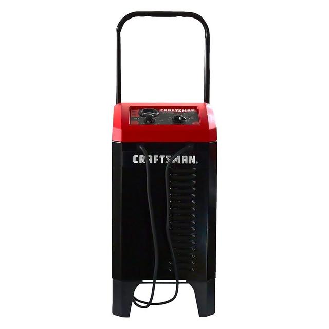 CRAFTSMAN 2-in1 Wheeled Battery Charger and Engine Starter, CMXCESM233 - Manual Timer-Controlled, 250 Cranking Amps, 6/12 Volt for Car, SUV, Truck, and Boat Batteries