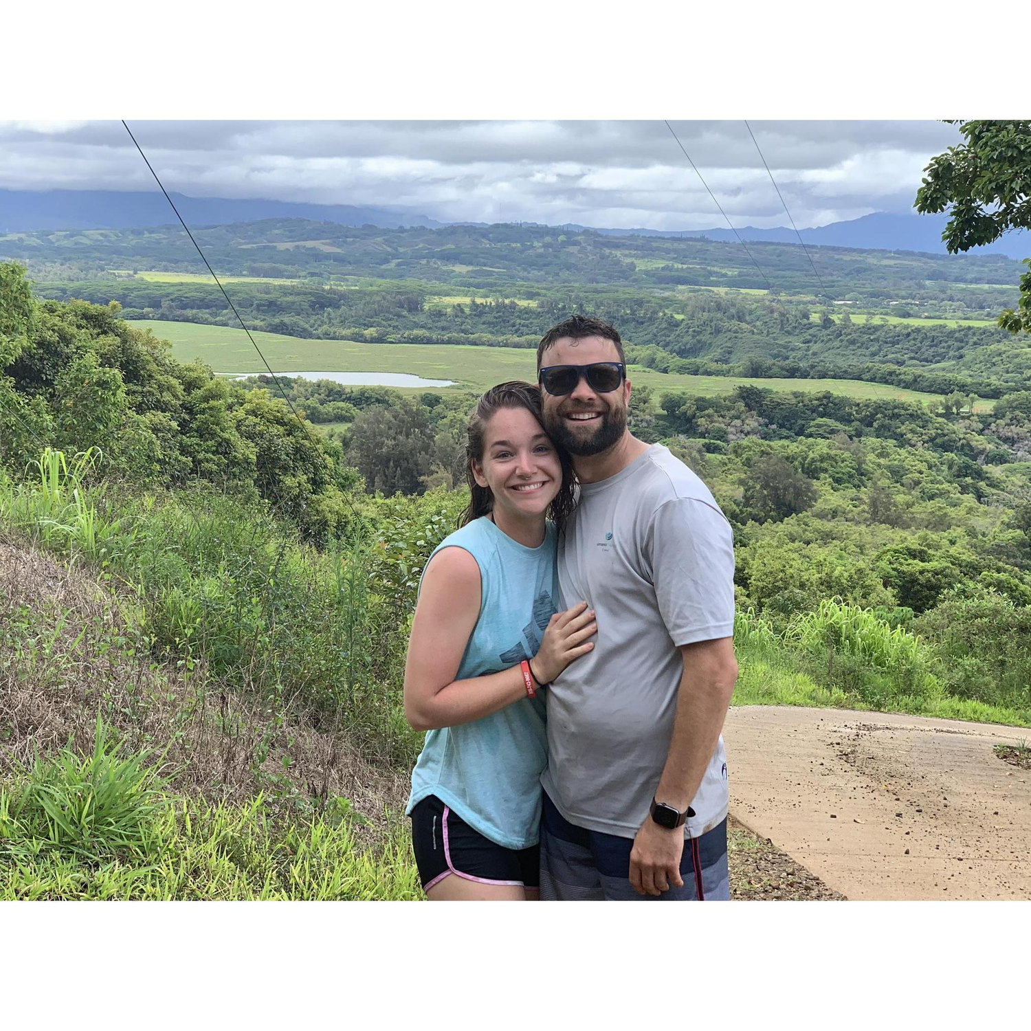 Ziplining in Kauai!