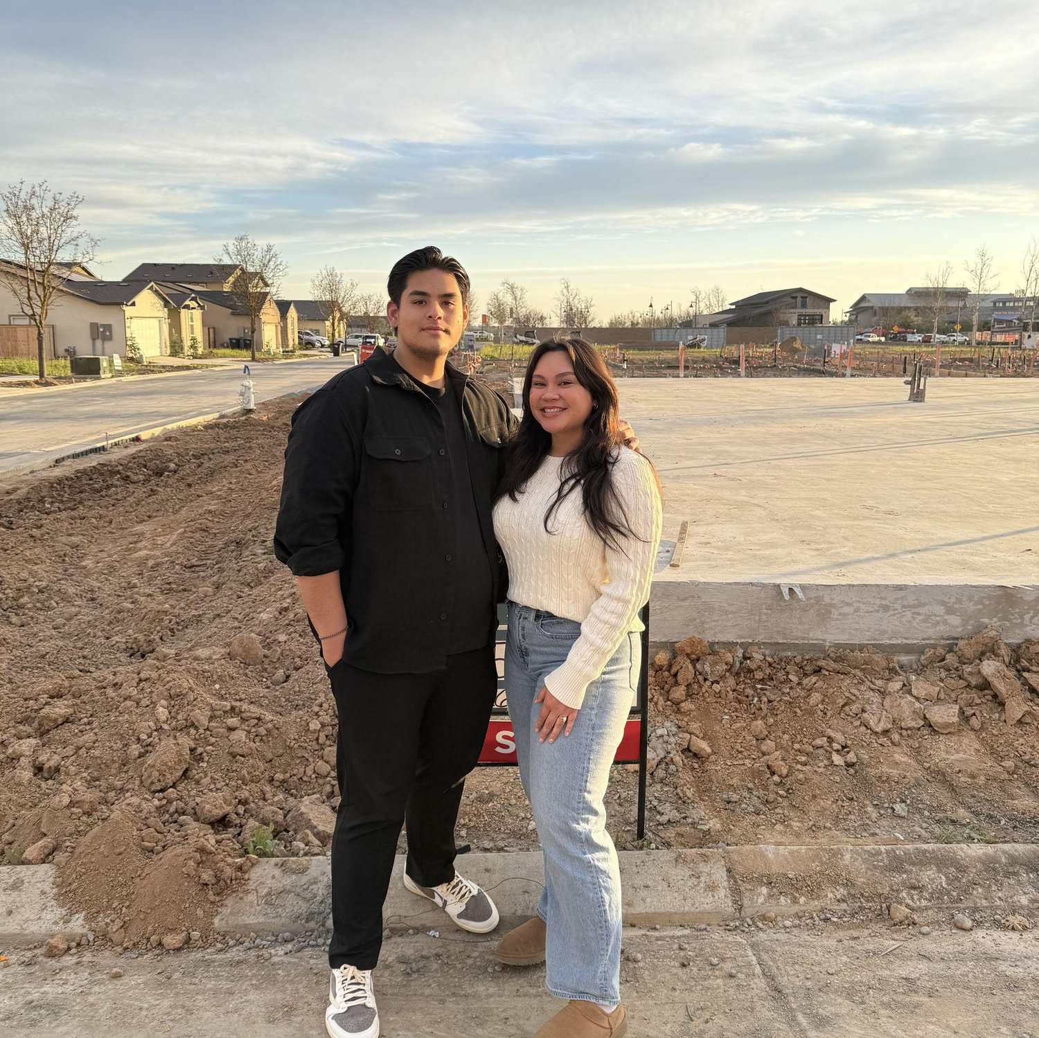 Our first home.