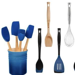 Le Creuset Kitchen Tools & Crock, Set of 10