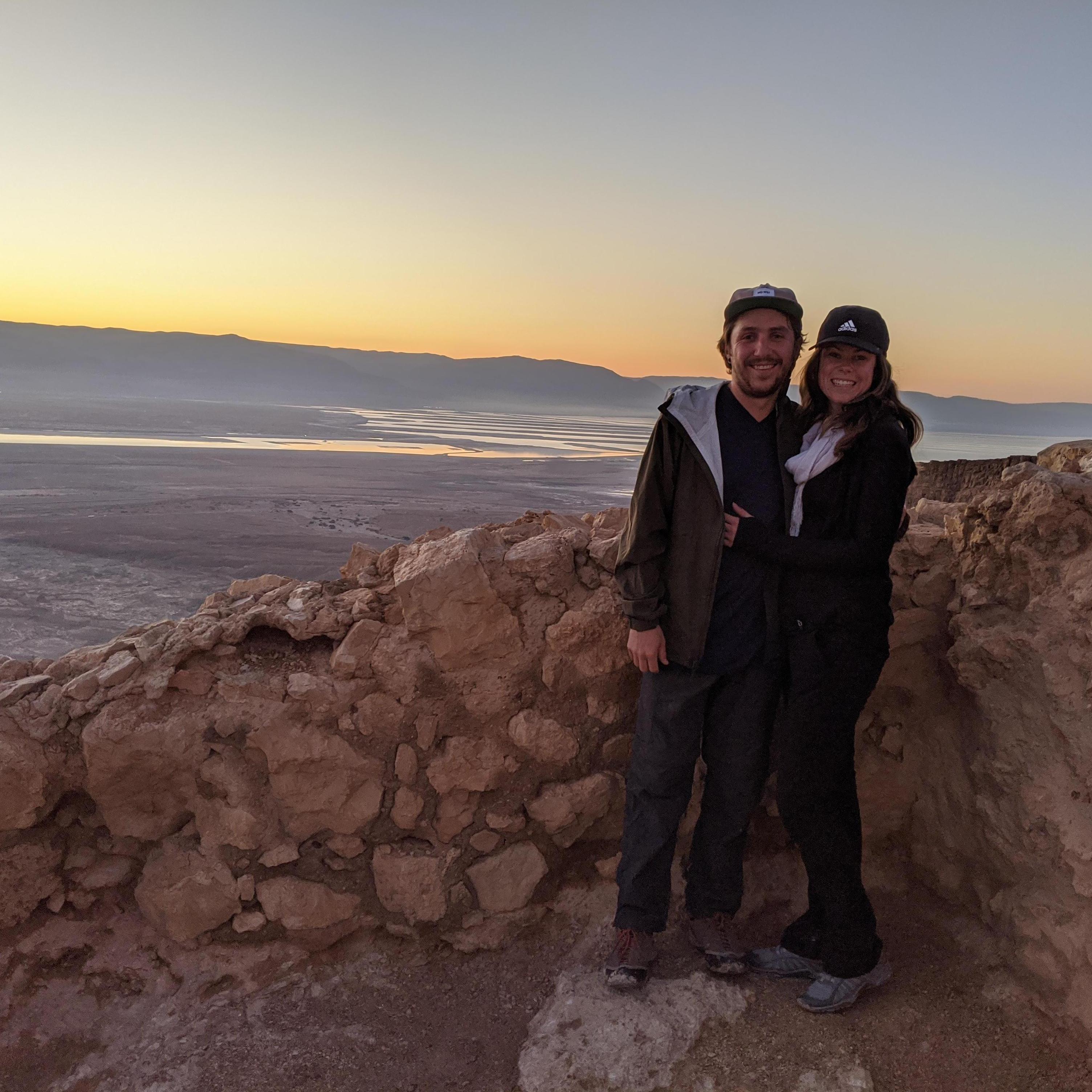 Mount Masada, Israel - January, 2020