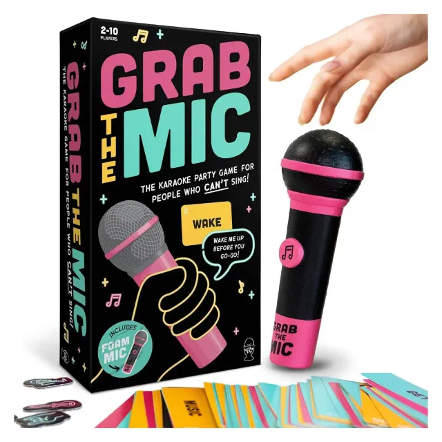 Lucky Egg Grab The Mic Board Game
