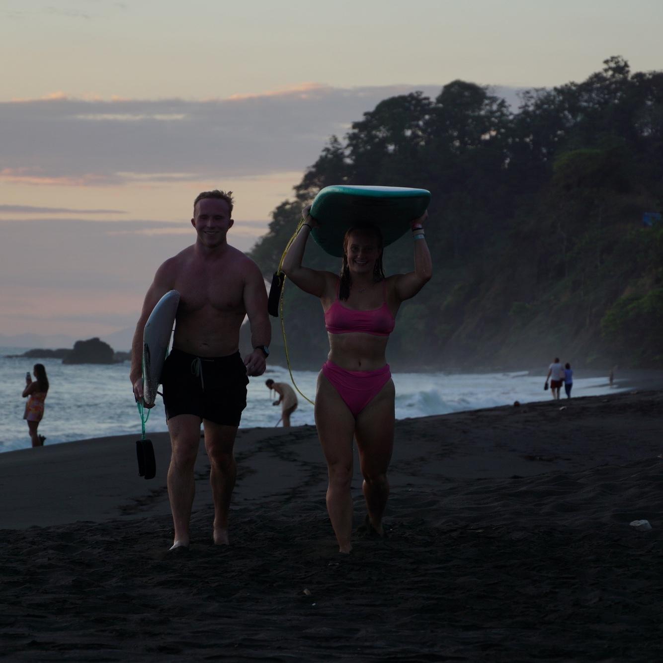 Surfing in Costa Rica!