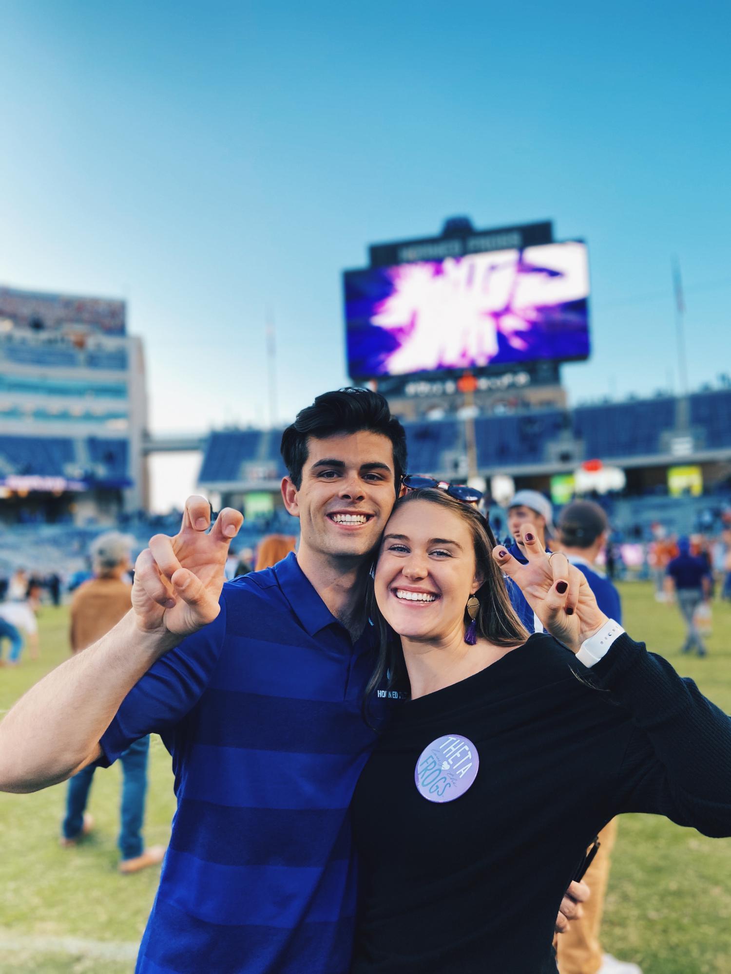 TCU beats UT! Horns down;)