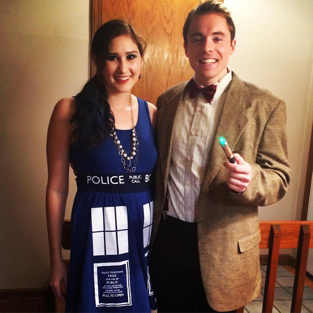 Dr. Who and the Tardis!